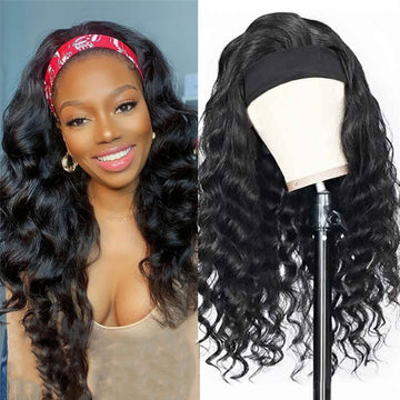 Elastic Human Hair Wigs
